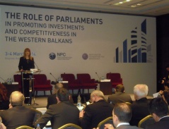 3 March 2014 Conference of the regional Network of Parliamentary Committees on Economy, Finance and European Integration of the Western Balkans